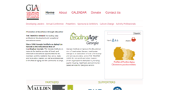 Desktop Screenshot of institute.leadingagega.org